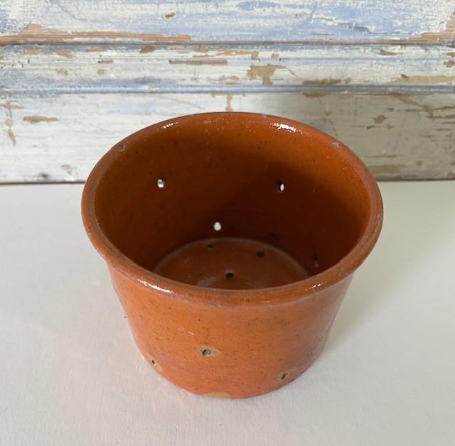 Grote oude Franse geiten kaasmal terracotta, Antiek en Kunst, Ophalen of Verzenden