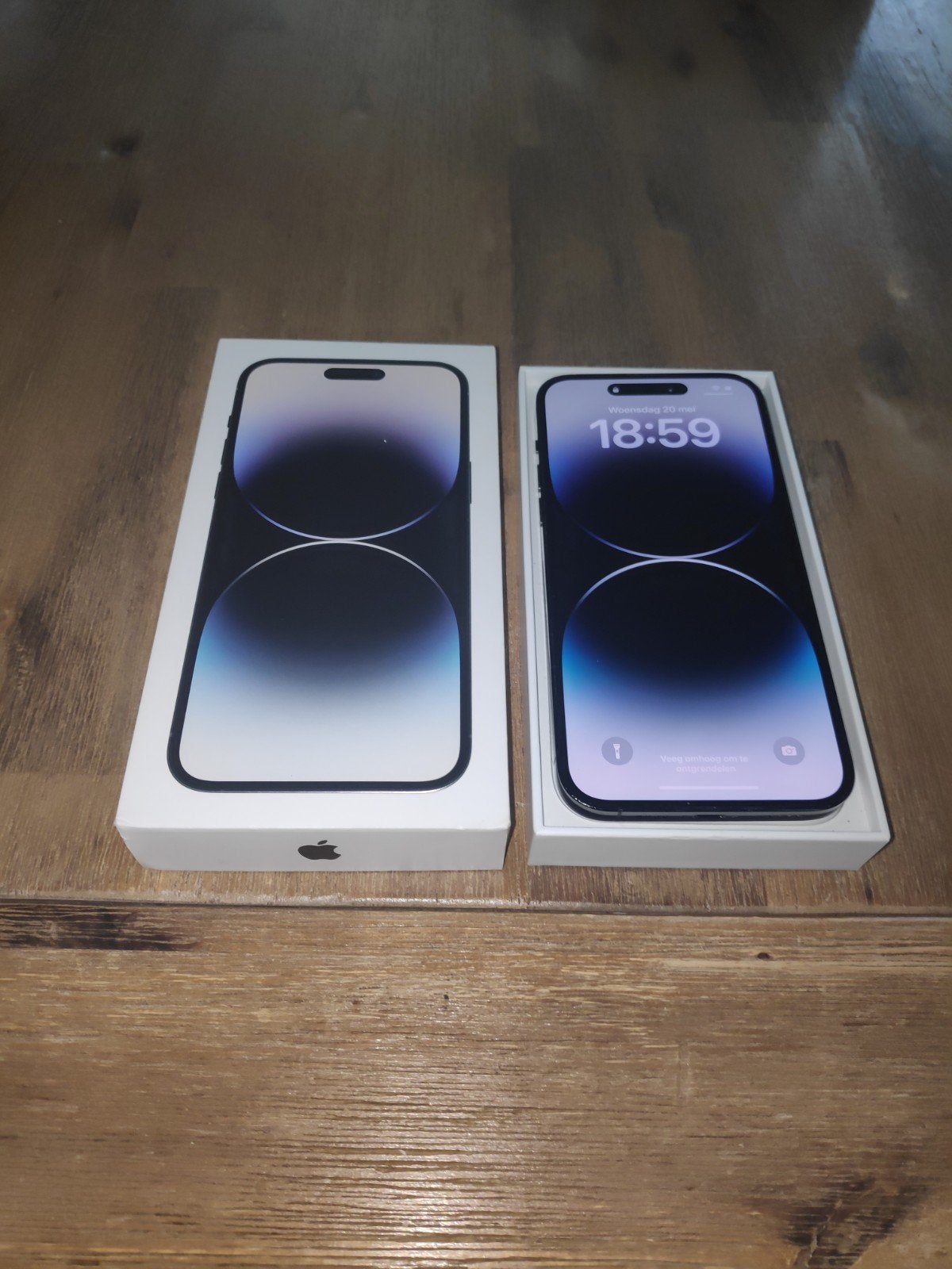 iPhone 14 Pro 128GB | In uitstekende staat | Space Black, Ophalen, Zo goed als nieuw, Zonder simlock, Grijs