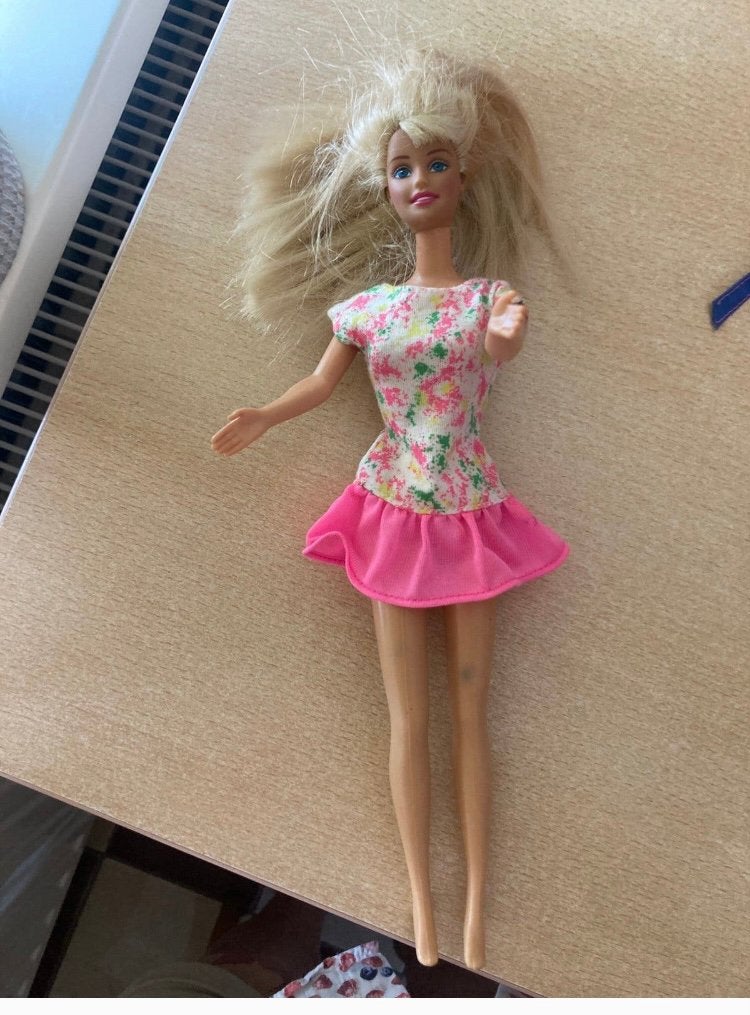 vintage barbie Matell 1966, Verzamelen, Ophalen of Verzenden, Zo goed als nieuw, Kleertjes