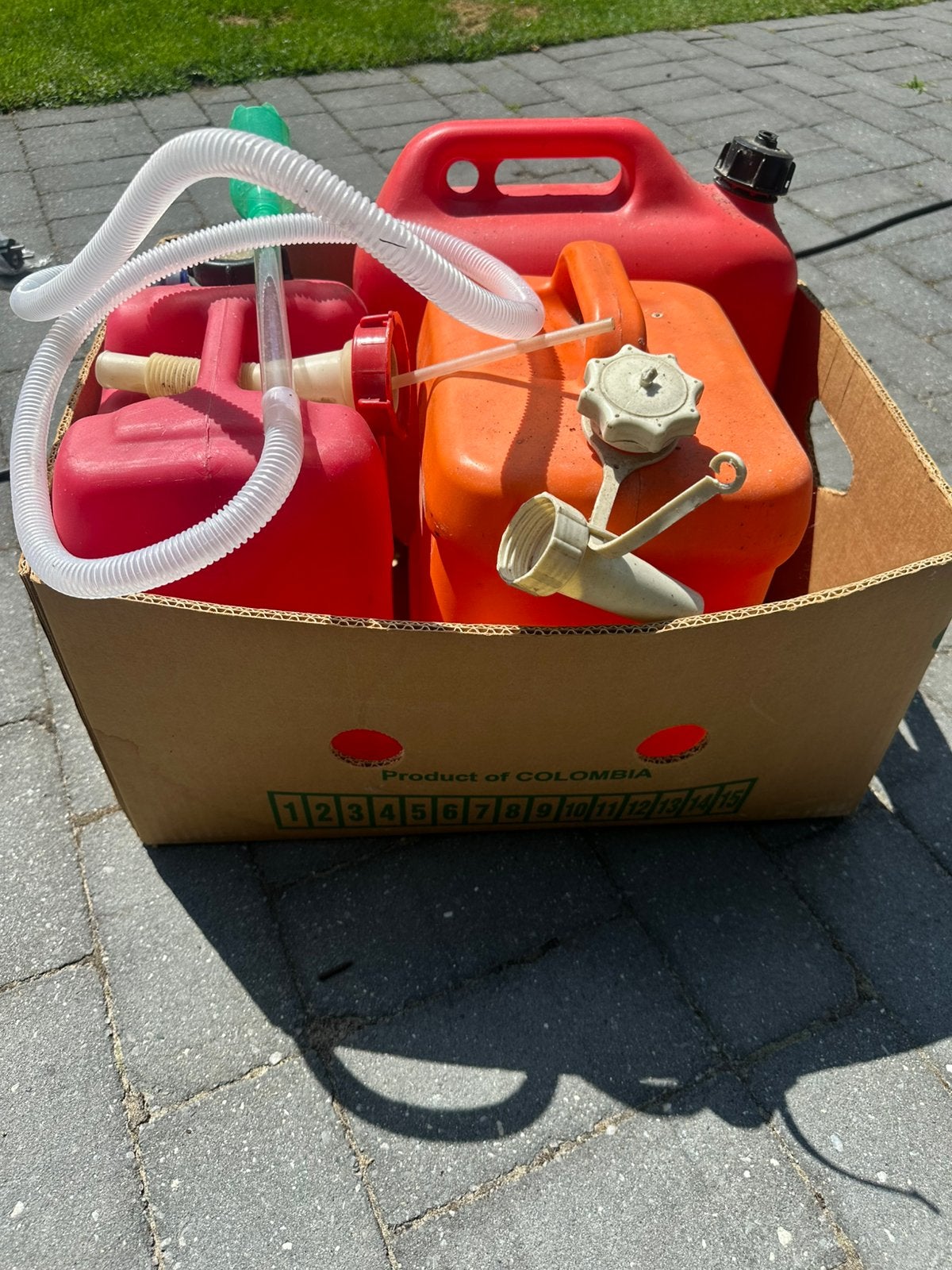 Jerrycans 10 liter, Ophalen, Gebruikt