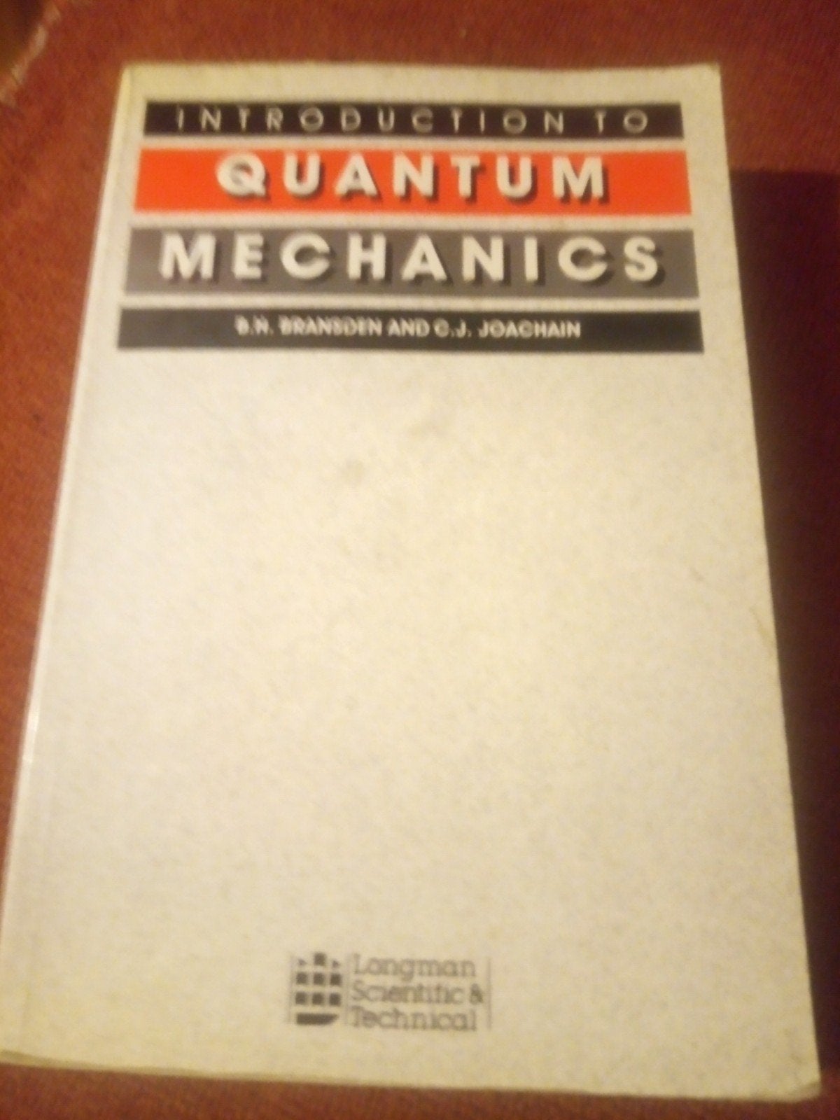Introduction to Quantum Mechanics - Bransden & Joachain, Boeken, Verzenden