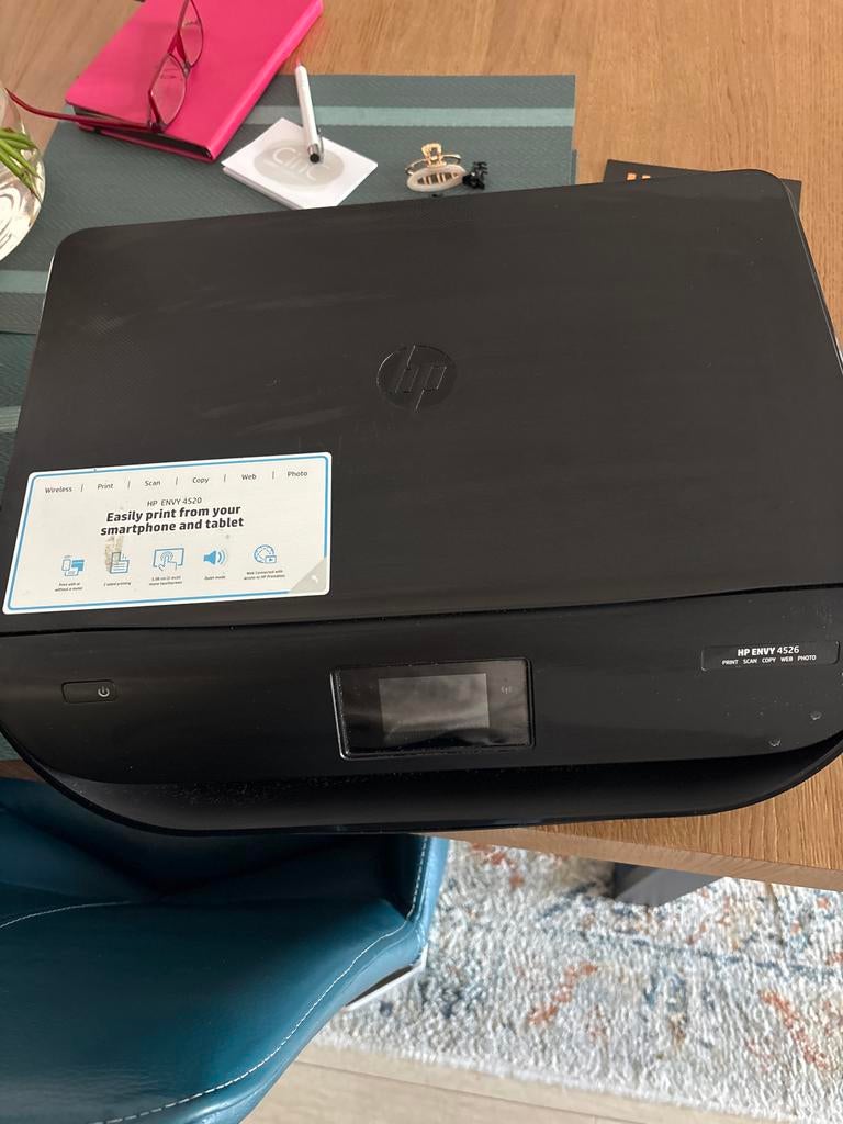 HP Envy 4526 All-in-One printer - Zo goed als nieuw, Computers en Software, Printers, Zo goed als nieuw, All-in-one, Inkjetprinter