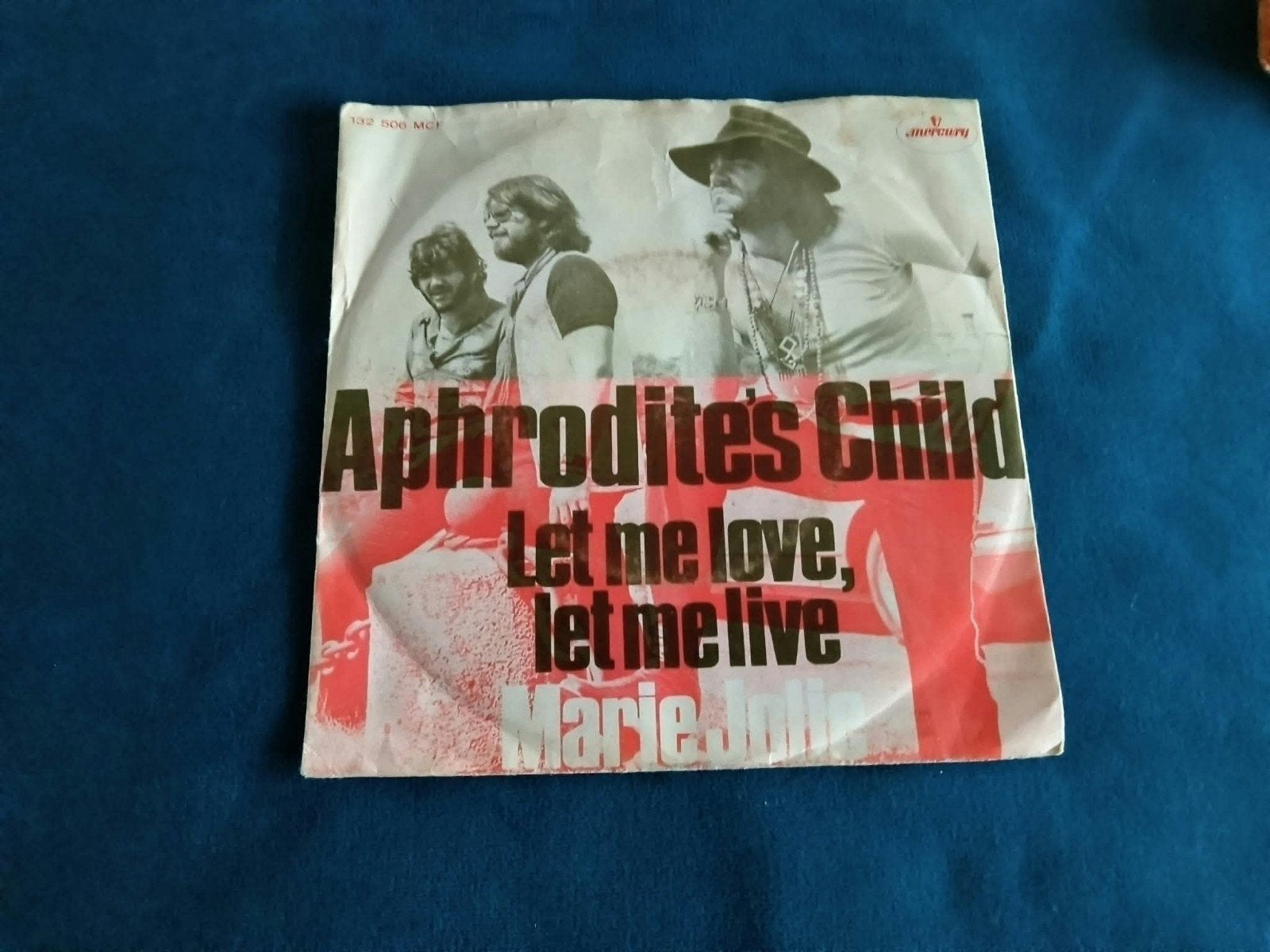 Aphrodite's Child - Let Me Love, Let Me Live / Marie Jolie, Gebruikt, 7 inch, Pop, EP