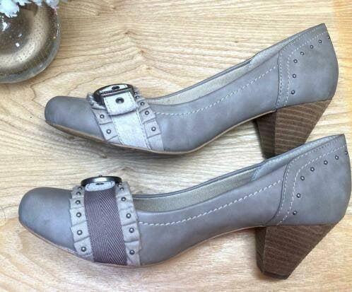 Esprit schoenen met lage hak mt 38, Schoenen met lage hakken, Overige kleuren, Ophalen of Verzenden, Zo goed als nieuw