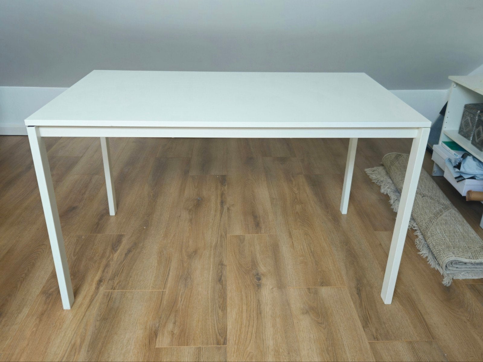 IKEA VIHALS MELTORP - Eettafel / Bureau, Ophalen, 100 tot 150 cm, 50 tot 100 cm, Zo goed als nieuw