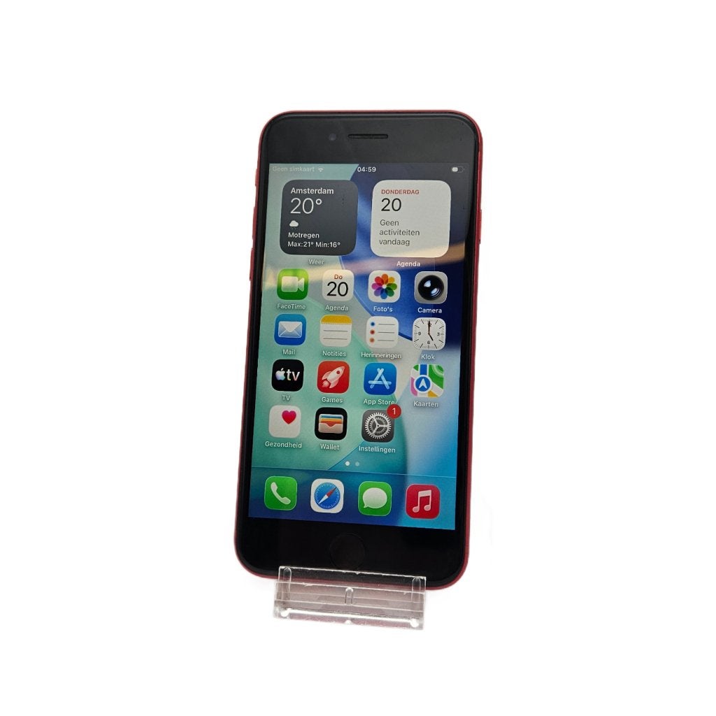 iPhone SE 2022 64GB Red in Nette Staat - Batterij 88%, Telecommunicatie, Apple, Zo goed als nieuw, Support@apple.com, One Apple Park Way
Cupertino, CA 95014
United States