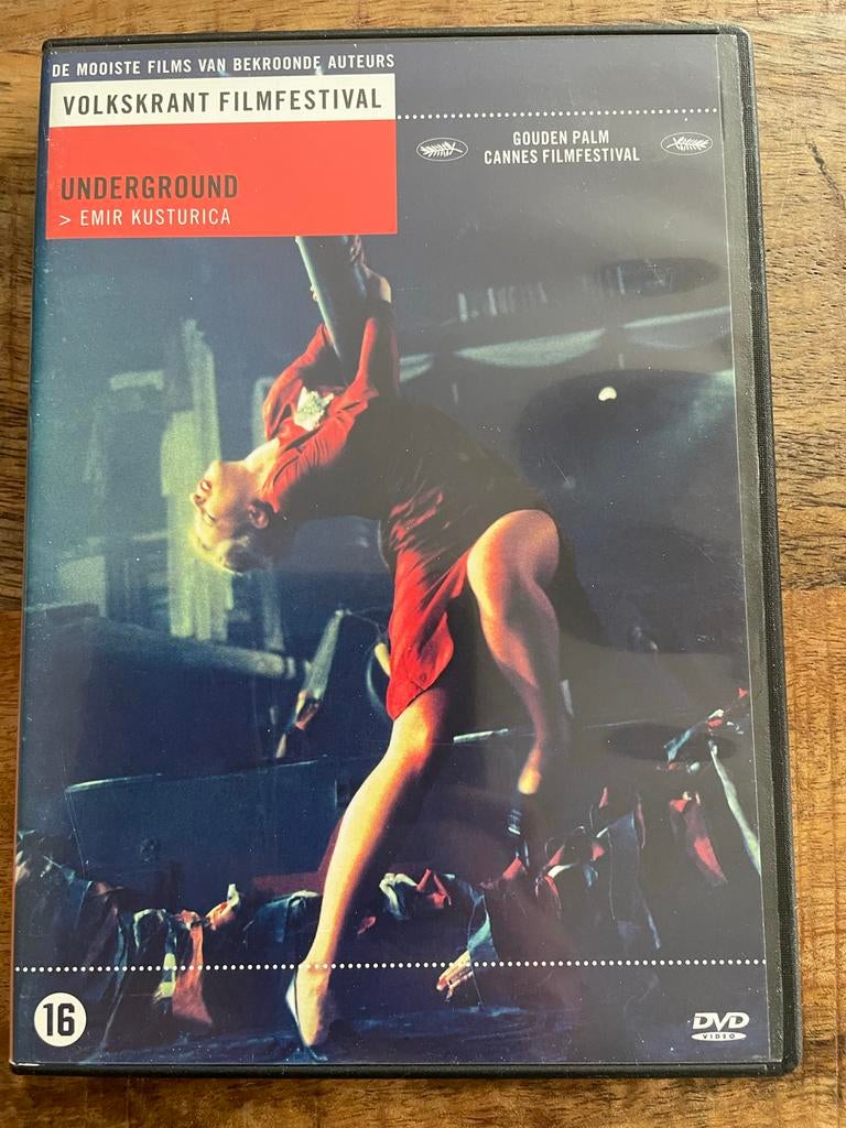 Underground DVD - Emir Kusturica, Vanaf 16 jaar, Ophalen of Verzenden, Gebruikt, Drama