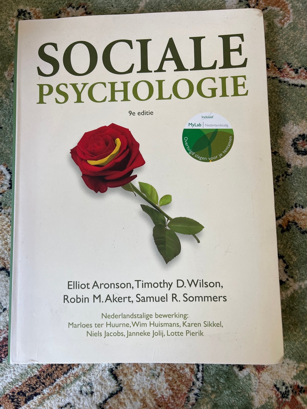 Sociale Psychologie - 9e editie (Aronson e.a.), Ophalen, Gamma, Zo goed als nieuw, HBO