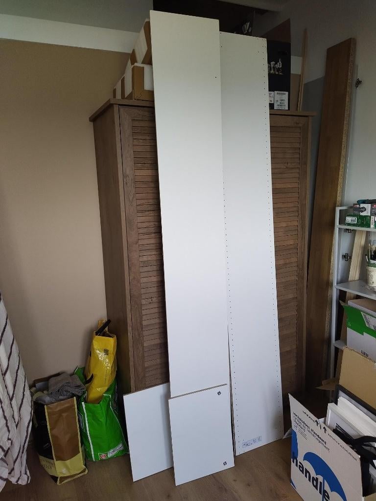 onderdelen witte Ikea Pax kast gratis, Ophalen, Gebruikt, 200 cm of meer, 50 tot 100 cm