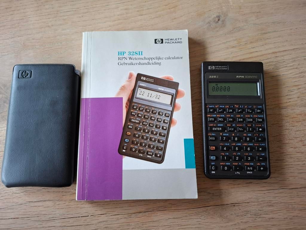 HP 32Sll wetenschappelijke calculator, Ophalen, Gebruikt