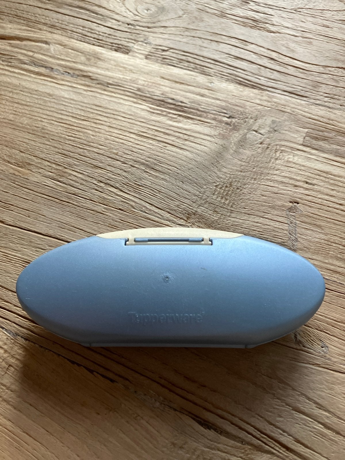Tupperware brilkoker - Bescherm je bril stijlvol, Ophalen of Verzenden, Zo goed als nieuw, Blauw, Overige typen