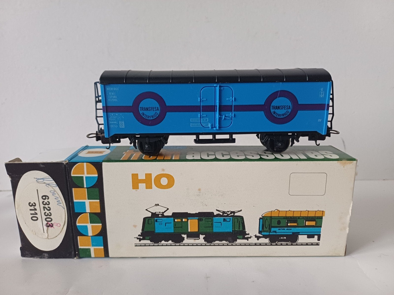 Lima HO H0 1:87 ;Italy wagon vintage 1980's Hema, Gebruikt, Gelijkstroom, Wagon, Ophalen of Verzenden