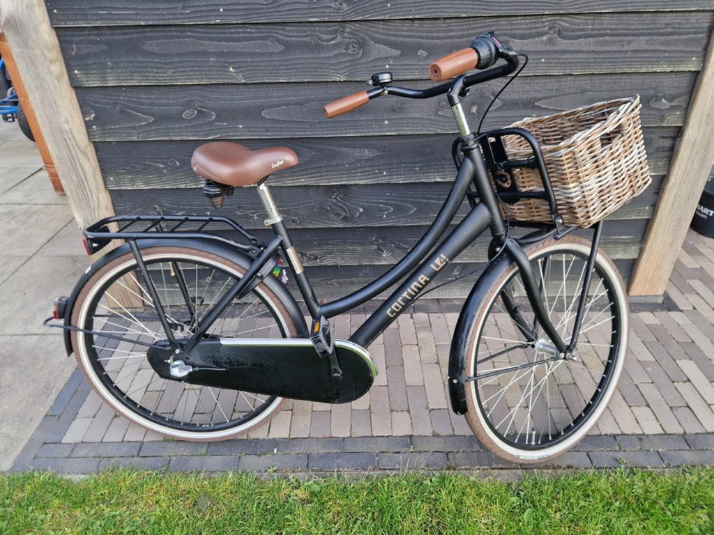 Meisjesfiets Cortina U4  26 inch 3 versnellingen, Fietsen en Brommers, Fietsen | Dames | Damesfietsen, Gebruikt, 47 tot 50 cm