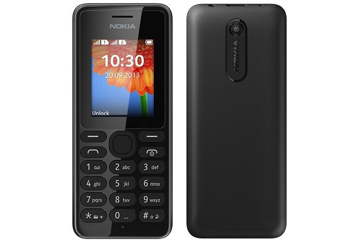 Nieuwe Nokia 108, Telecommunicatie, Verzenden, Zwart, Nieuw, Klassiek of Candybar