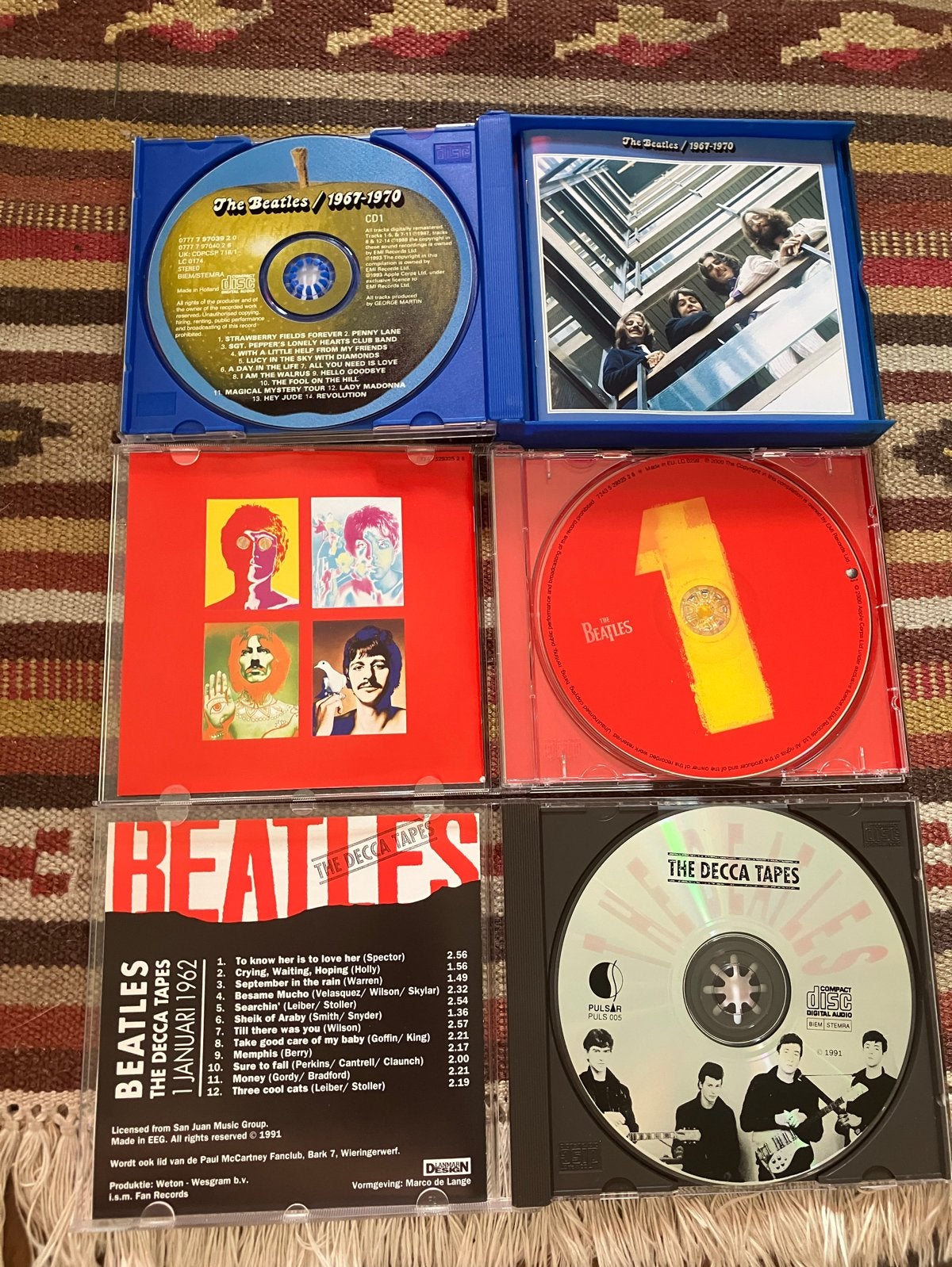 The Beatles CD Boxset: The Decca Tapes, 1967-1970 & 1, Cd's en Dvd's, Cd's | Pop, Gebruikt, Ophalen of Verzenden