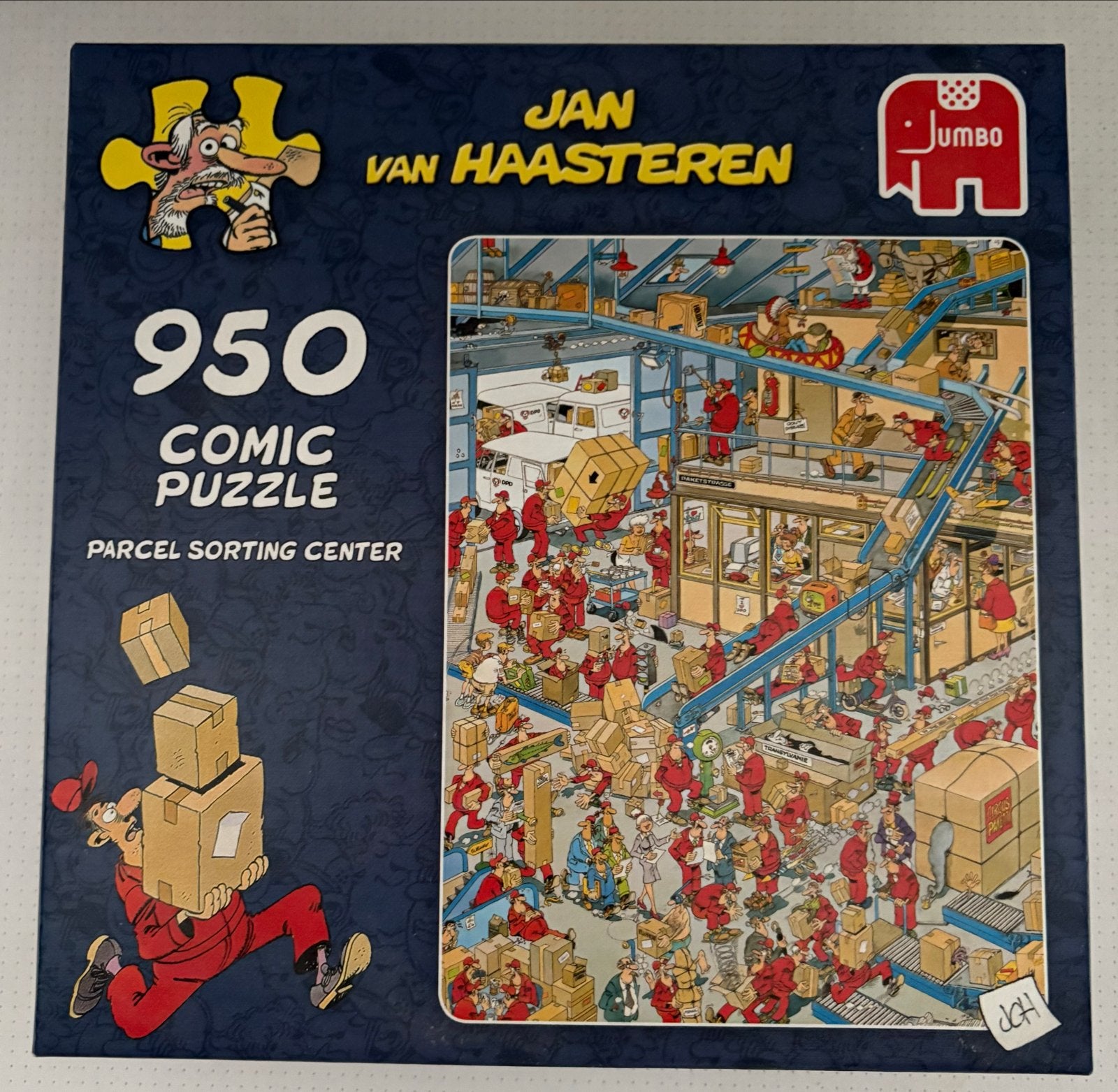 Jan van Haasteren 950 stukjes - Parcel Sorting Center, Hobby en Vrije tijd, Ophalen of Verzenden, Zo goed als nieuw