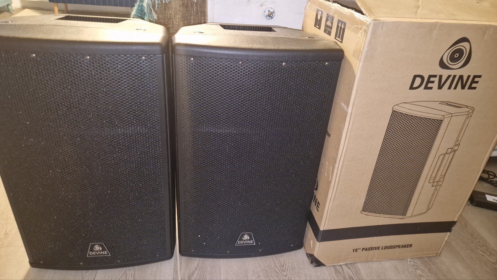 devine axeo 15 nieuw, Audio, Tv en Foto, Inclusief kabels, Party speaker, Nieuw, Ophalen of Verzenden