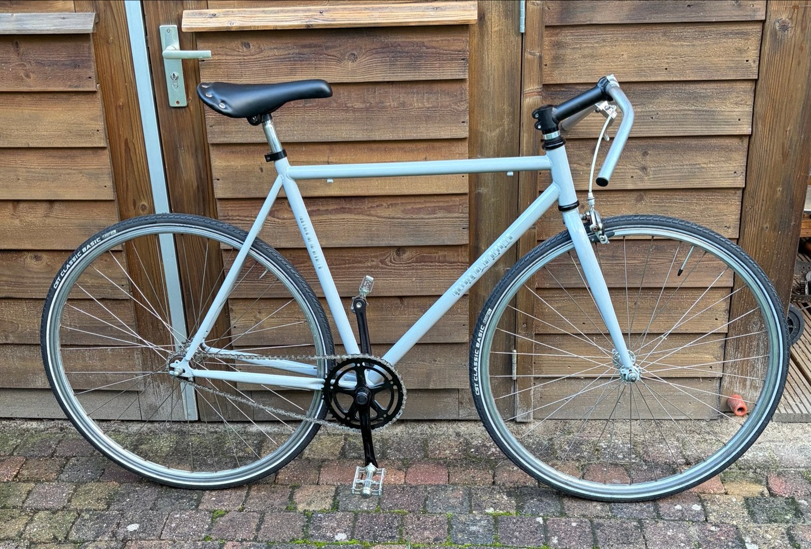 Sportieve Fixie/Single Speed Fiets - Nieuw Gespoten Frame, Ophalen of Verzenden, Gebruikt, Velgrem, Overige merken