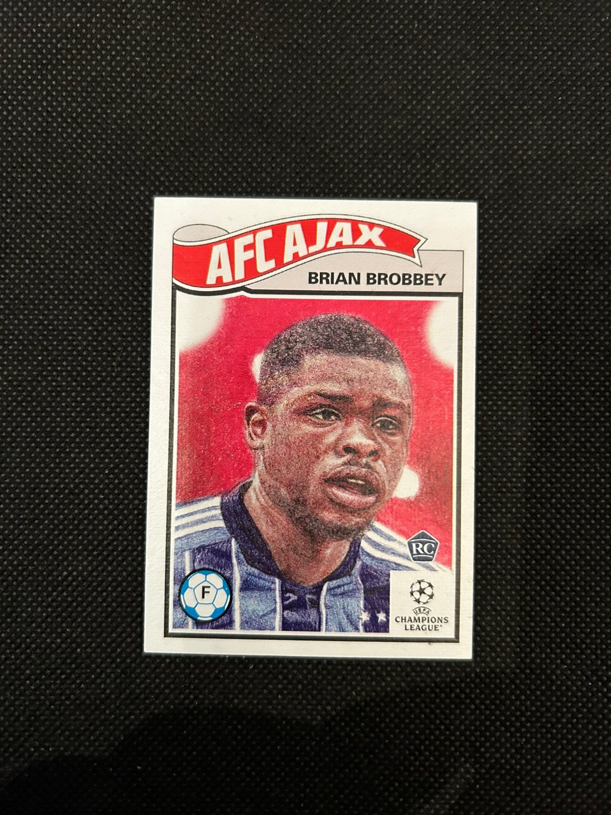 Brian Brobbey Living Set Rookie kaartje, Verzenden, Zo goed als nieuw, Ajax, Poster, Plaatje of Sticker