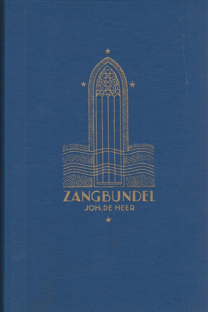 JOH.DE HEER - ZANGBUNDEL - 853 LIEDEREN EN KOREN, Ophalen of Verzenden, Gebruikt, Artiest of Componist, Orgel