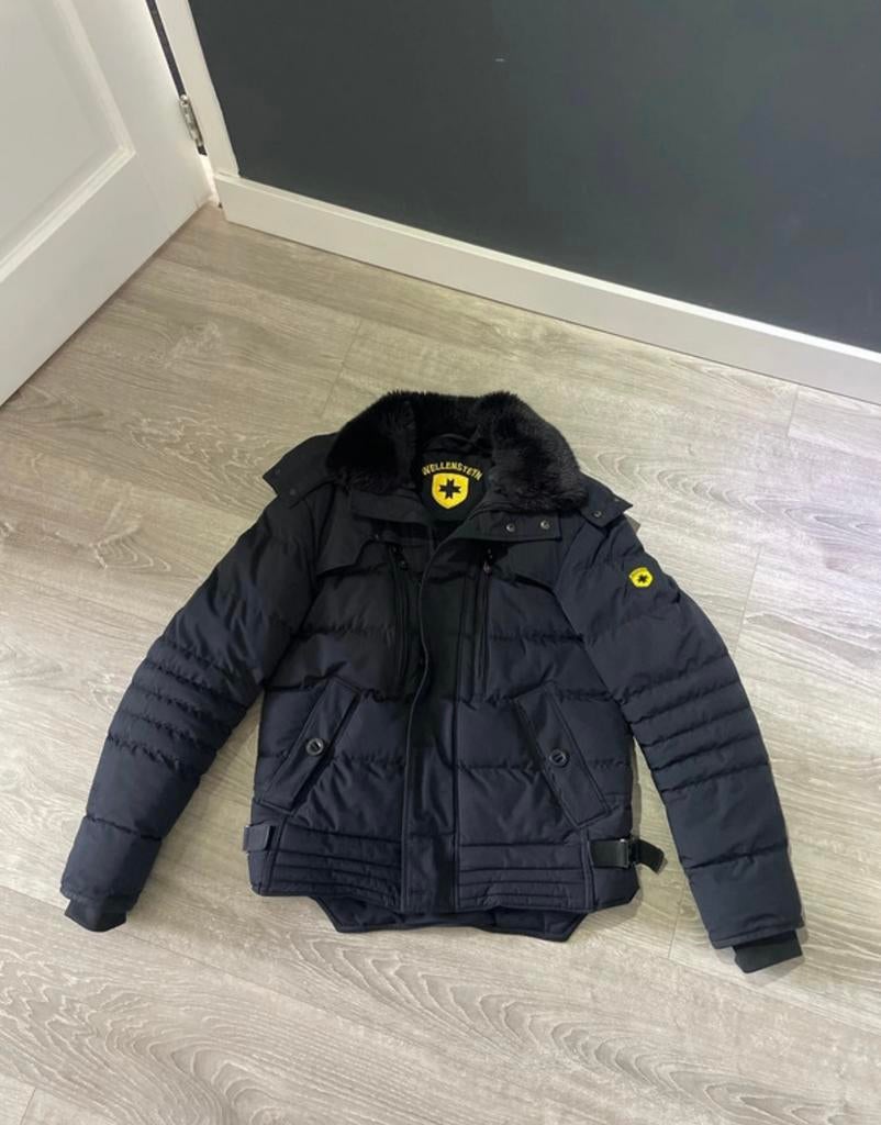 Wellensteyn jas, Kleding | Heren, Jassen | Winter, Ophalen of Verzenden, Zo goed als nieuw, Maat 46 (S) of kleiner, Zwart