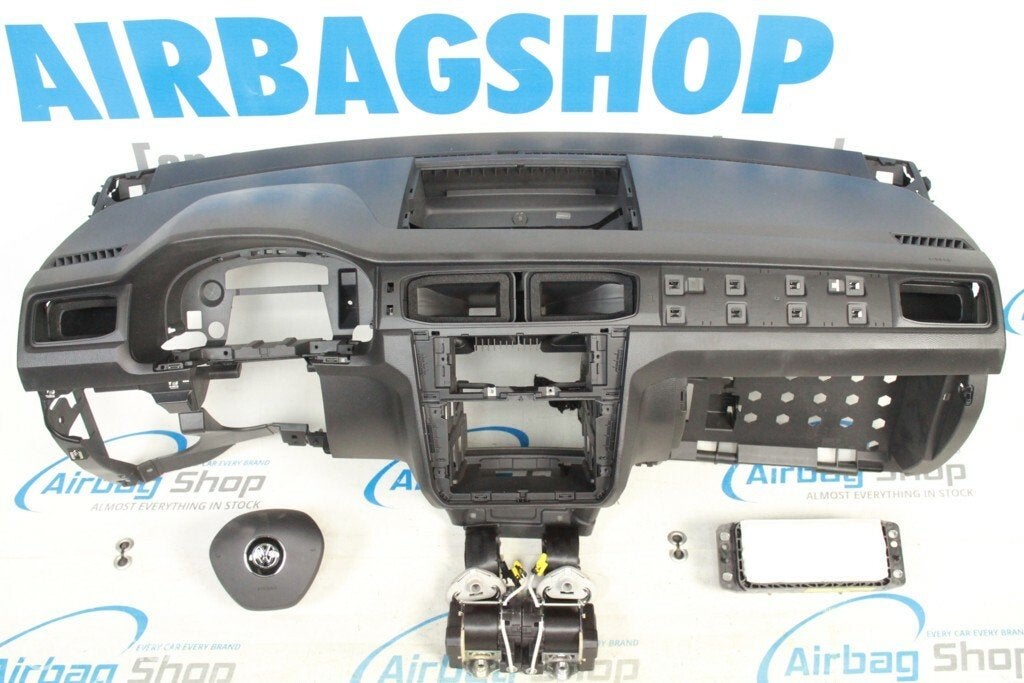 Airbag set - Dashboard zwart Volkswagen Caddy (2015-2020), Gebruikt, Ophalen of Verzenden