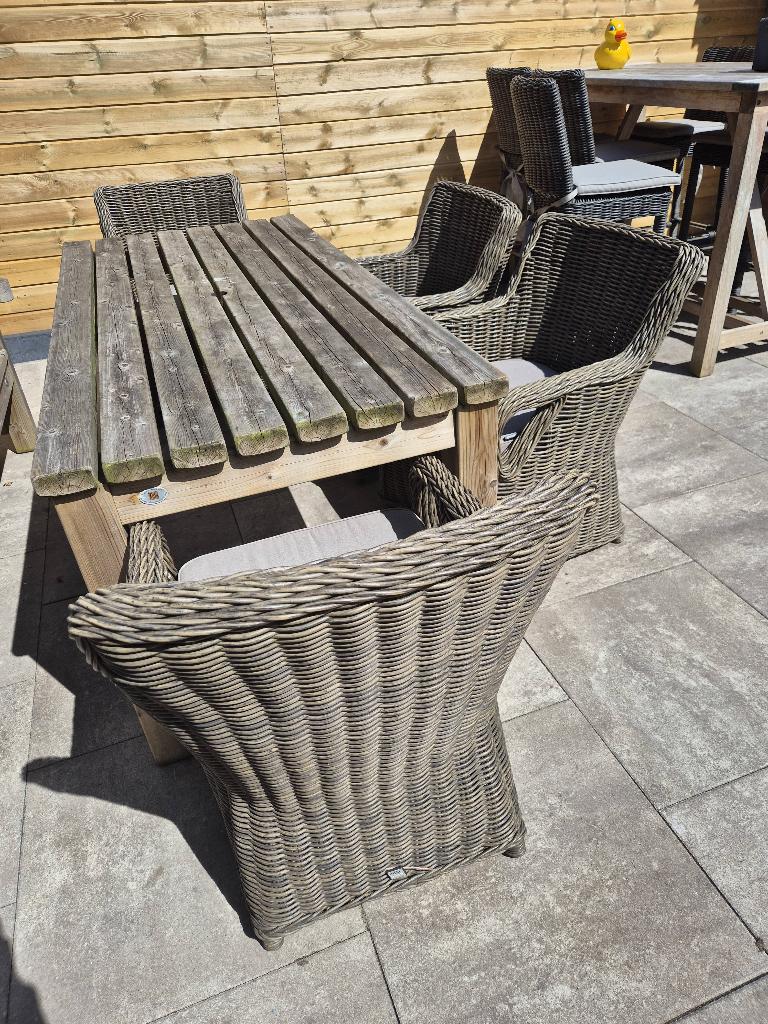 Tafel, Ophalen, Gebruikt, Eettafel, 6 zitplaatsen