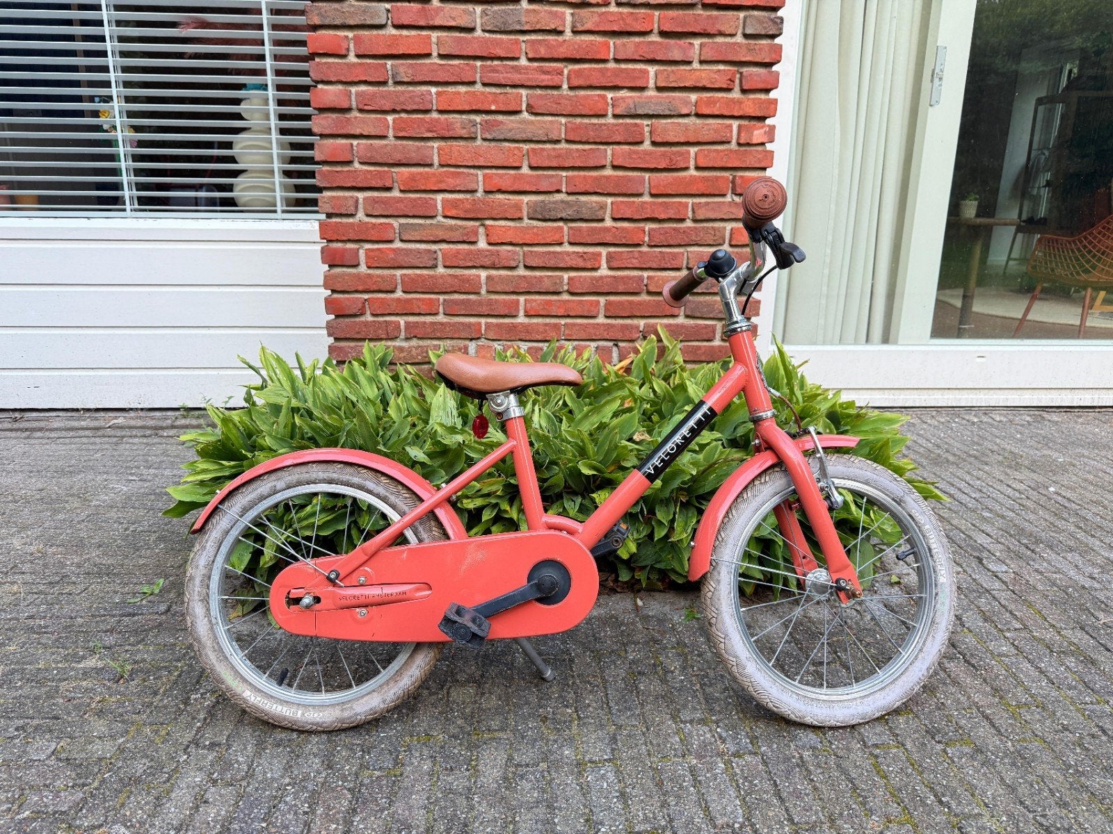 Veloretti maxi kinderfiets 16 inch, Ophalen, Terugtraprem, Veloretti, 16 tot 20 inch