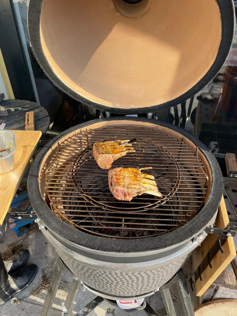 Kamado BBQ groot, Ophalen, Zo goed als nieuw