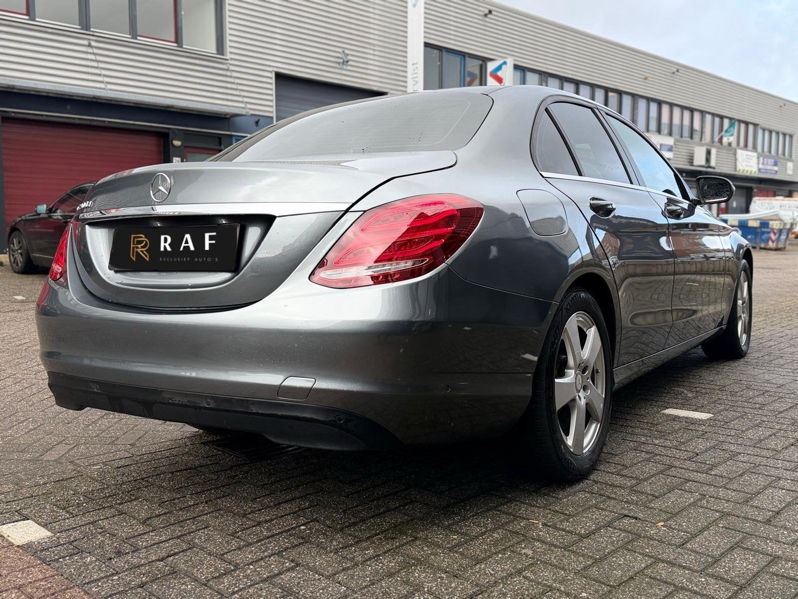 Mercedes-Benz C-klasse 200 CDI,Schuifkanteldakautomaat,leer,, Automaat, Gebruikt, Zwart, 4 cilinders