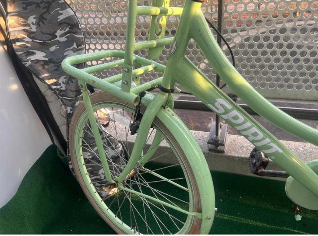 Fiets, Ophalen, Gebruikt