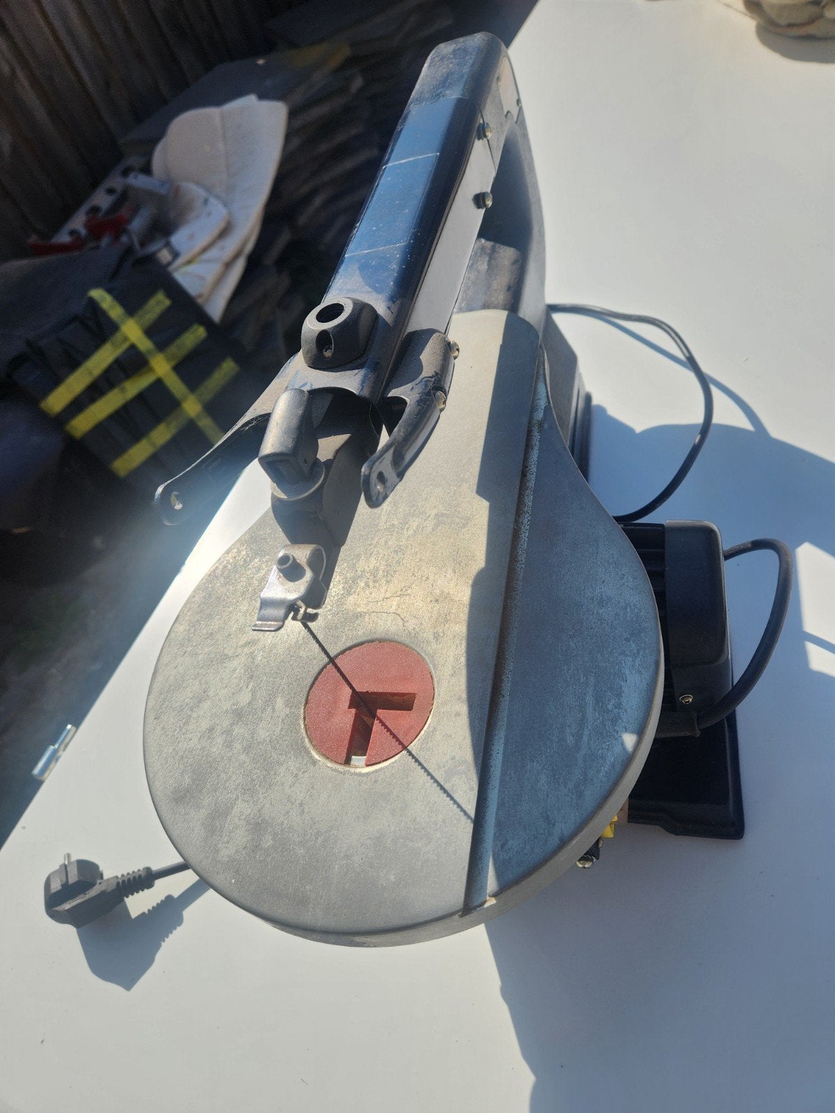 Top Craft TFZ-400R Figuurzaagmachine, Ophalen, Minder dan 30 mm, Zo goed als nieuw, Top Craft