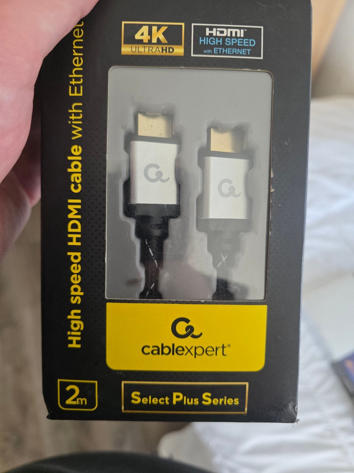 Cablexpert HDMI kabel 2m 4K UltraHD High Speed met Ethernet