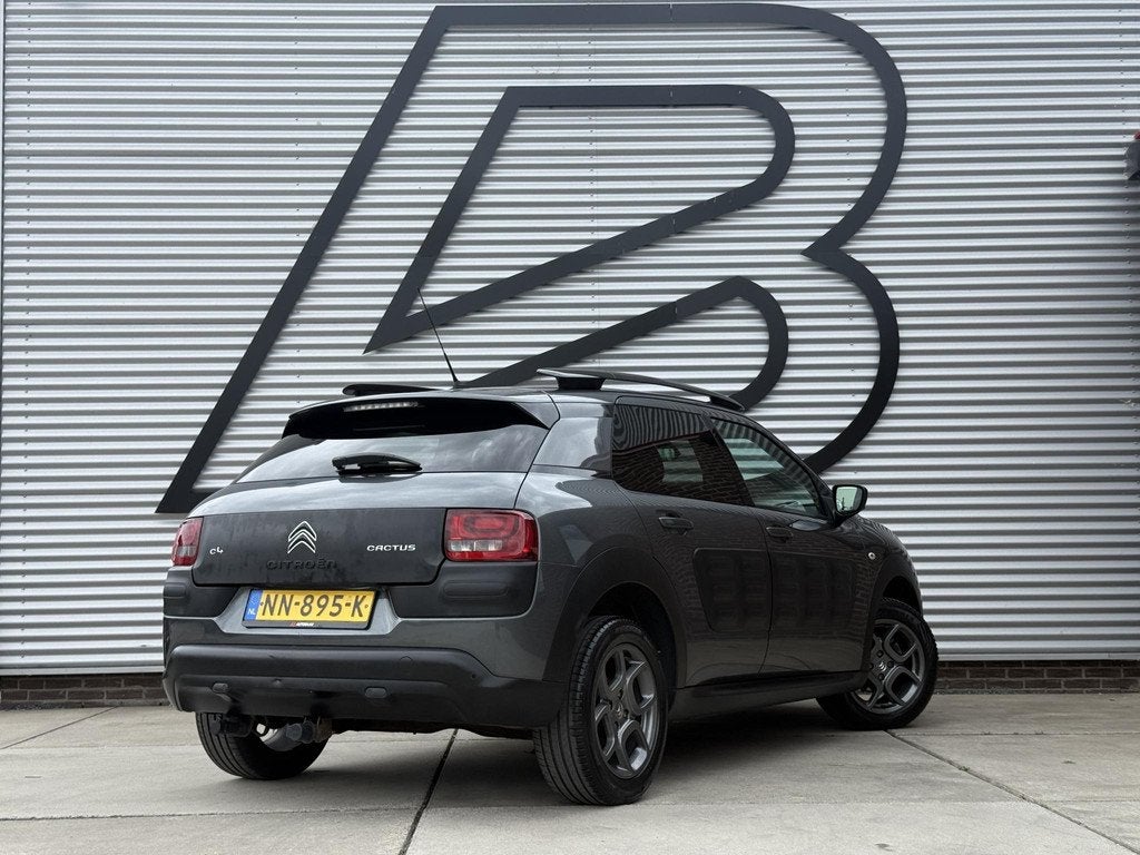 Citroen C4 Cactus 1.2 PureTech Shine Navi|Clima|Cruise|PDC|D, Stof, 82 pk, 23 km/l, Origineel Nederlands