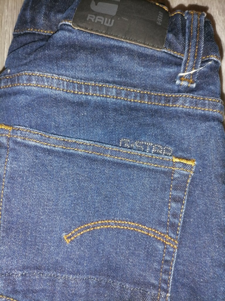 jeans - spijkerbroek van g-star ( 128 ), Ophalen of Verzenden, Zo goed als nieuw, Jongen, Broek