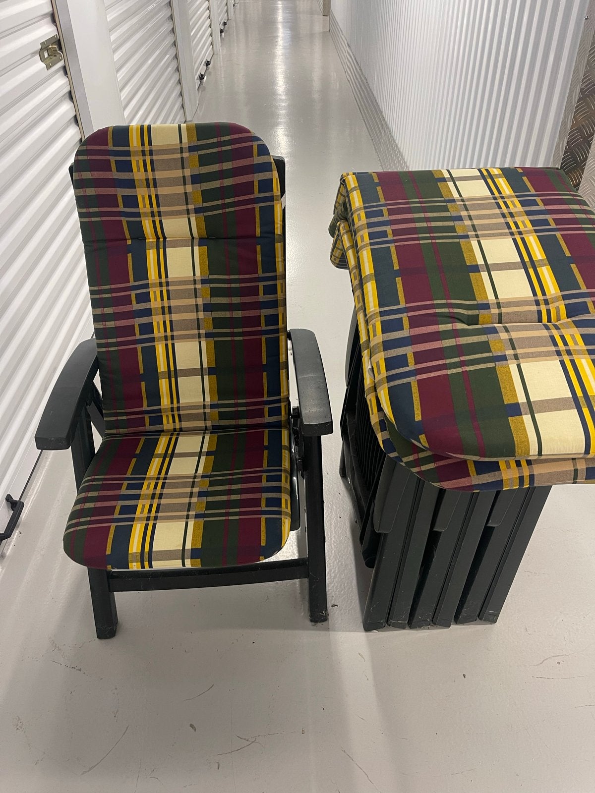 4 x Hartman Prestige Tuinstoelen opklapbaar met kussens, Tuin en Terras, Ophalen, Zo goed als nieuw, Kunststof, Inklapbaar