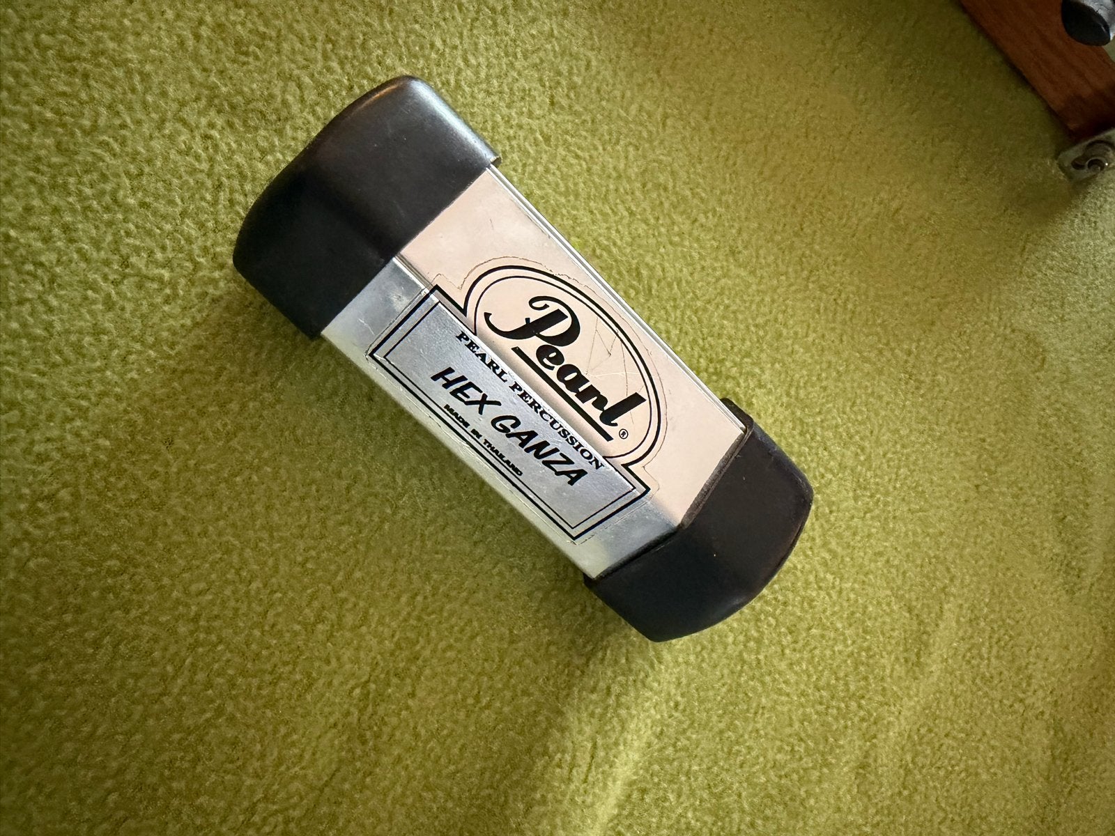 Pearl Hex Ganza Percussie-instrument shaker, Ophalen of Verzenden, Gebruikt, Overige soorten