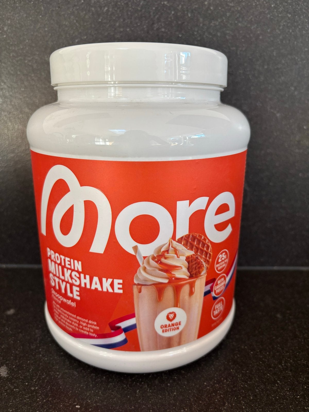 More Protein Milkshake Style - Stroopwafel (600g), Ophalen of Verzenden, Nieuw, Poeder of Drank