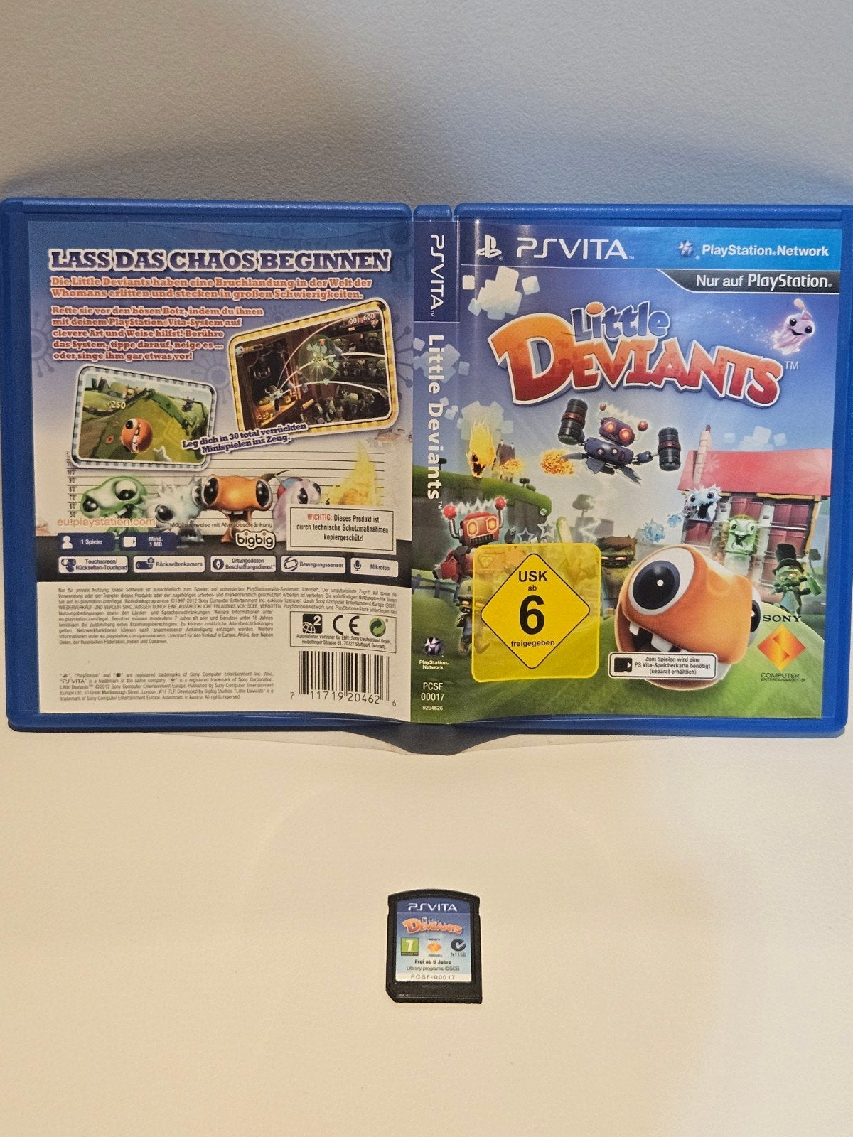Little Deviants PS Vita, 1 speler, Ophalen of Verzenden, Zo goed als nieuw, Avontuur en Actie