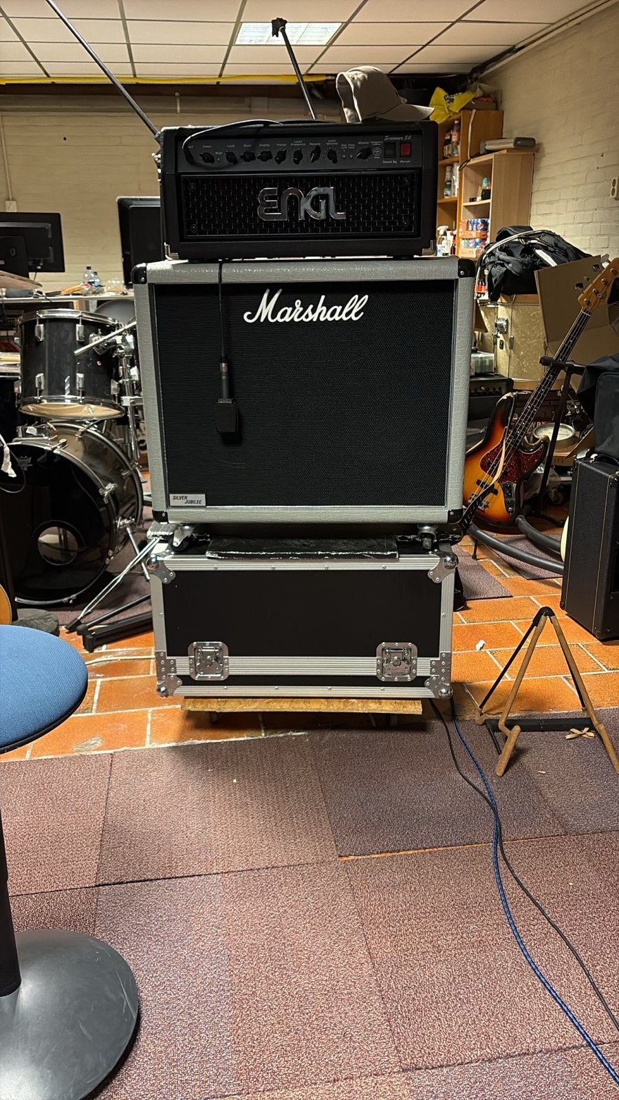 Marshall Silver Jubilee 2525C met 2x Engelse V30's, Muziek en Instrumenten, Ophalen, Zo goed als nieuw, Gitaar, 100 watt of meer