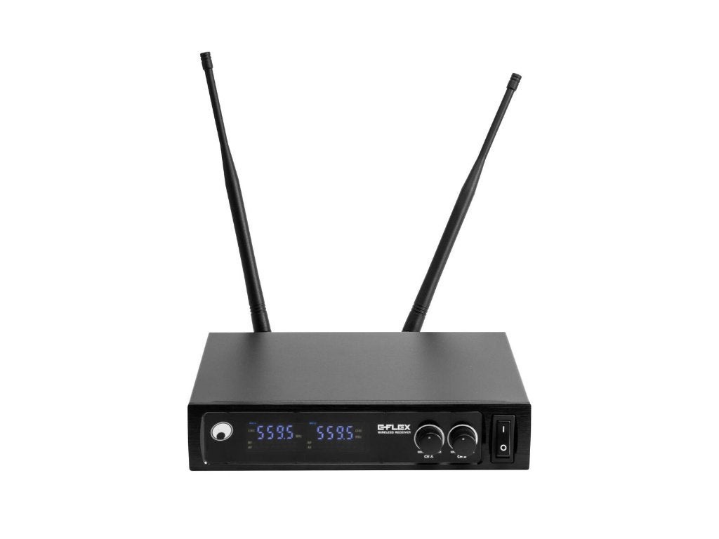 OMNITRONIC UHF E-FLEX 2 Wireless Mic System 559-575 MHz, ., Nieuw, Ophalen of Verzenden, .