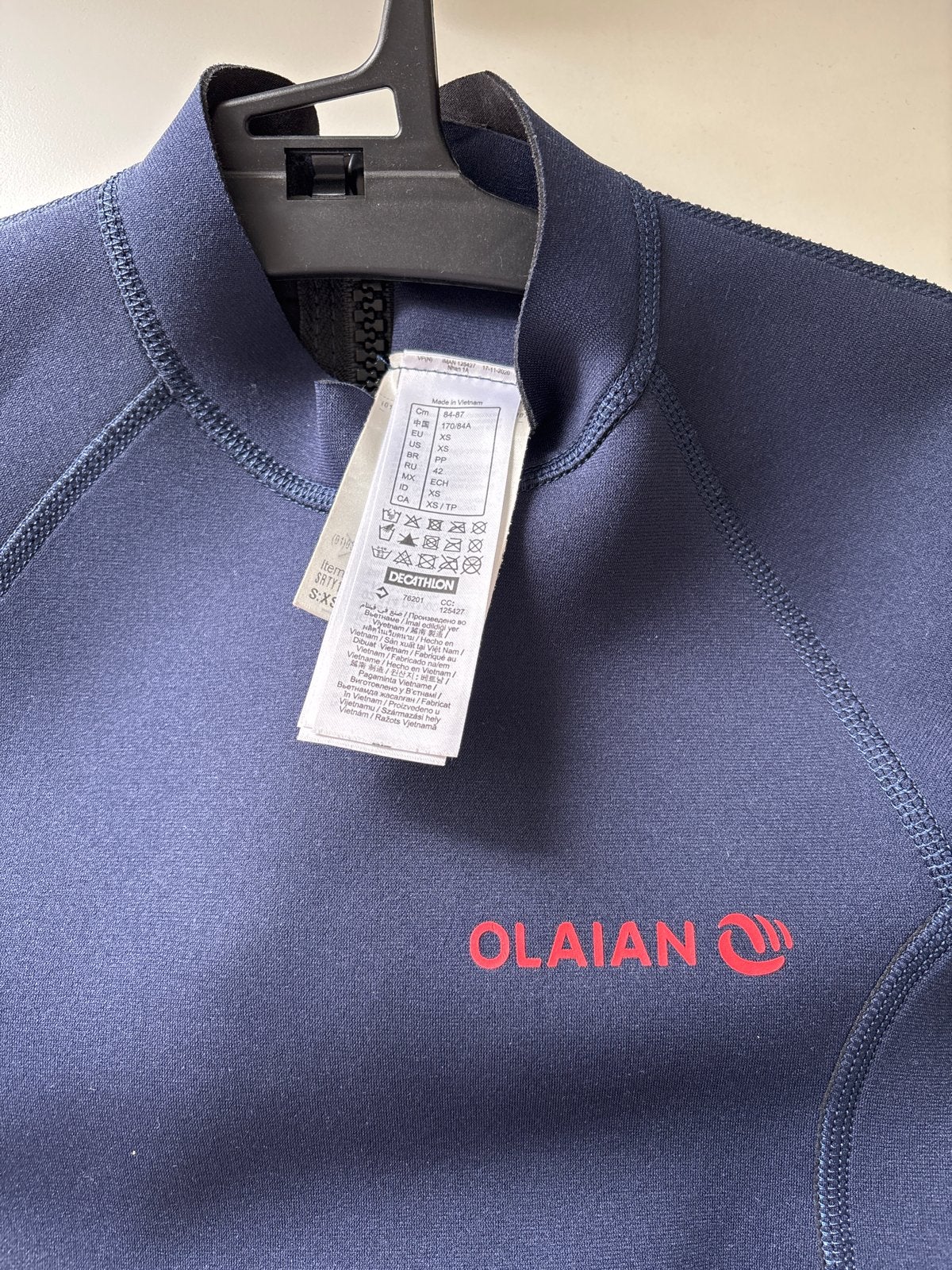 Shorty maat XS dames van Decathlon - OLAIAN, Ophalen, Nieuw, Blauw, Overige typen