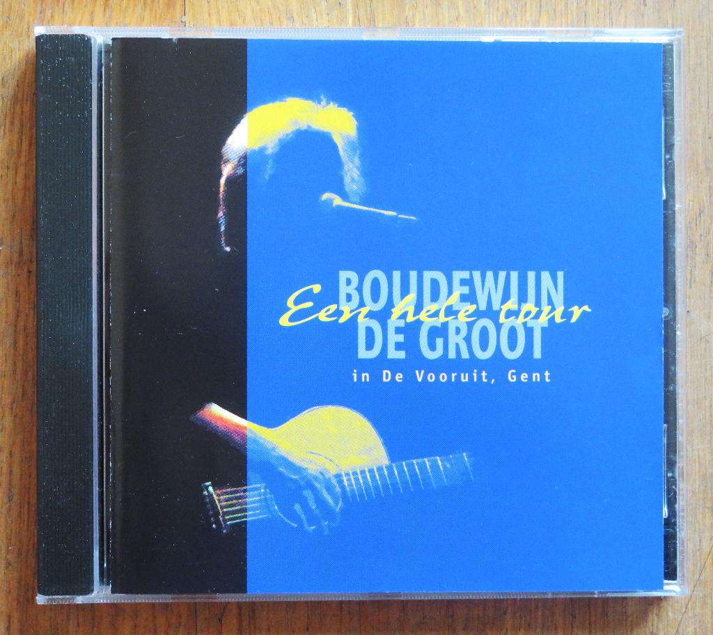 CD Boudewijn de Groot Een hele tour, Live De Vooruit te Gent, Ophalen of Verzenden, Zo goed als nieuw