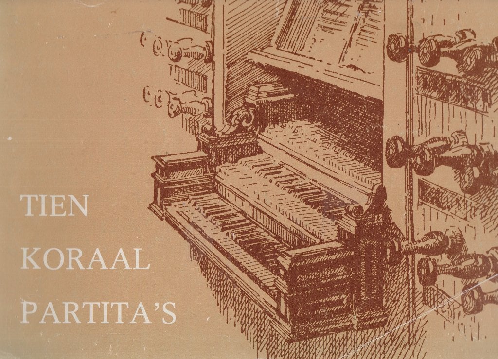 TIEN KORAAL PARTITA'S voor gebruik in de Eredienst, Ophalen of Verzenden, Gebruikt, Artiest of Componist, Religie en Gospel