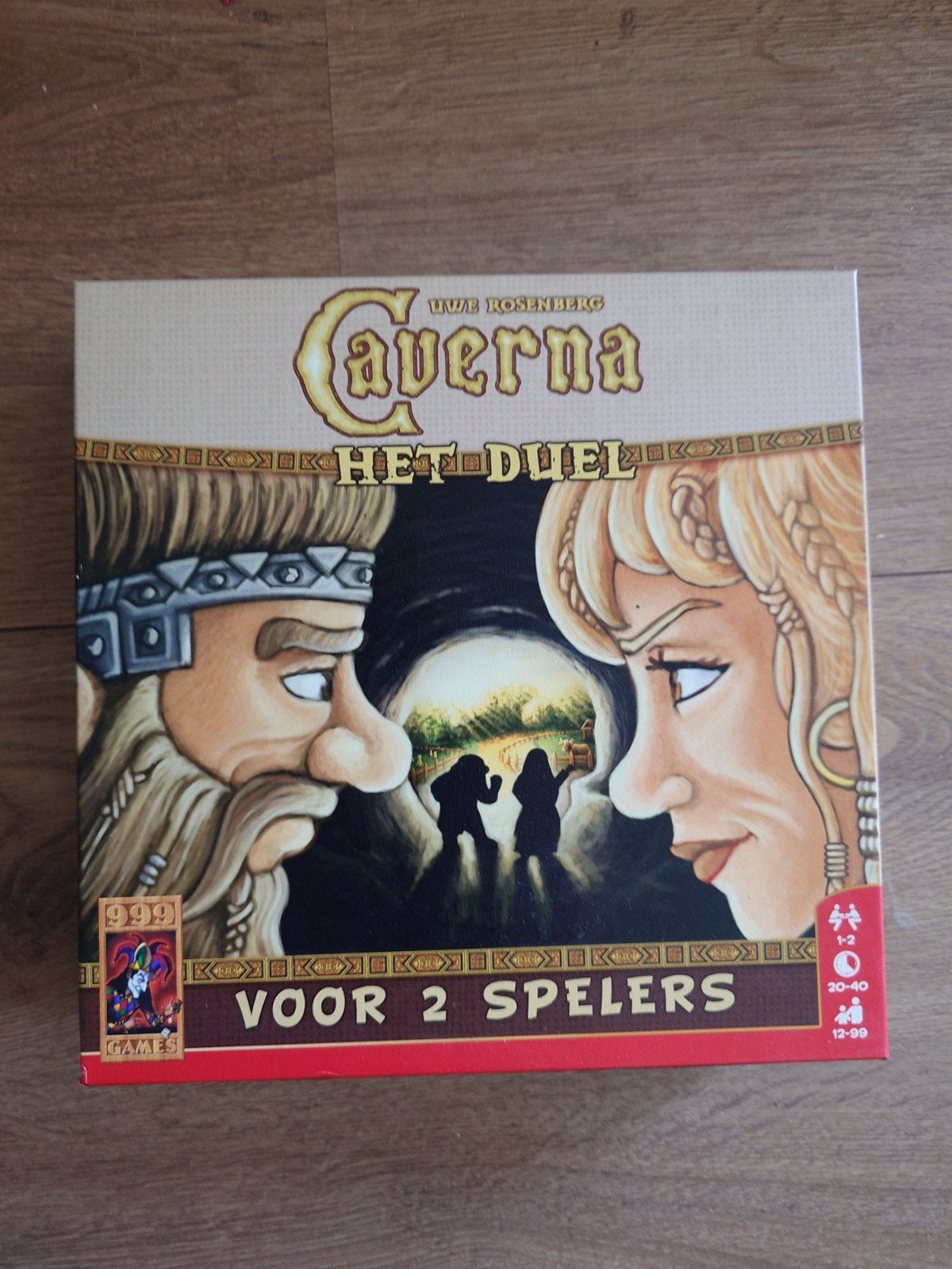 Caverna het duel (voor 2 spelers), Een of twee spelers, Ophalen of Verzenden, Zo goed als nieuw, 999games