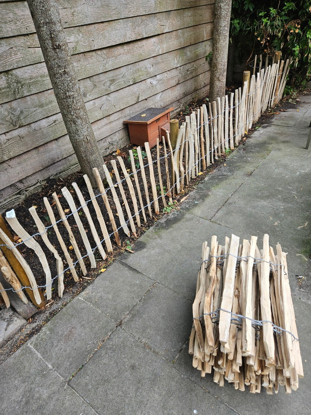 Schapenhek  50cm hoog 5m lengte, Tuin en Terras, Tuinhekken en Hekwerk, Ophalen, Nieuw, Hout, Overige typen