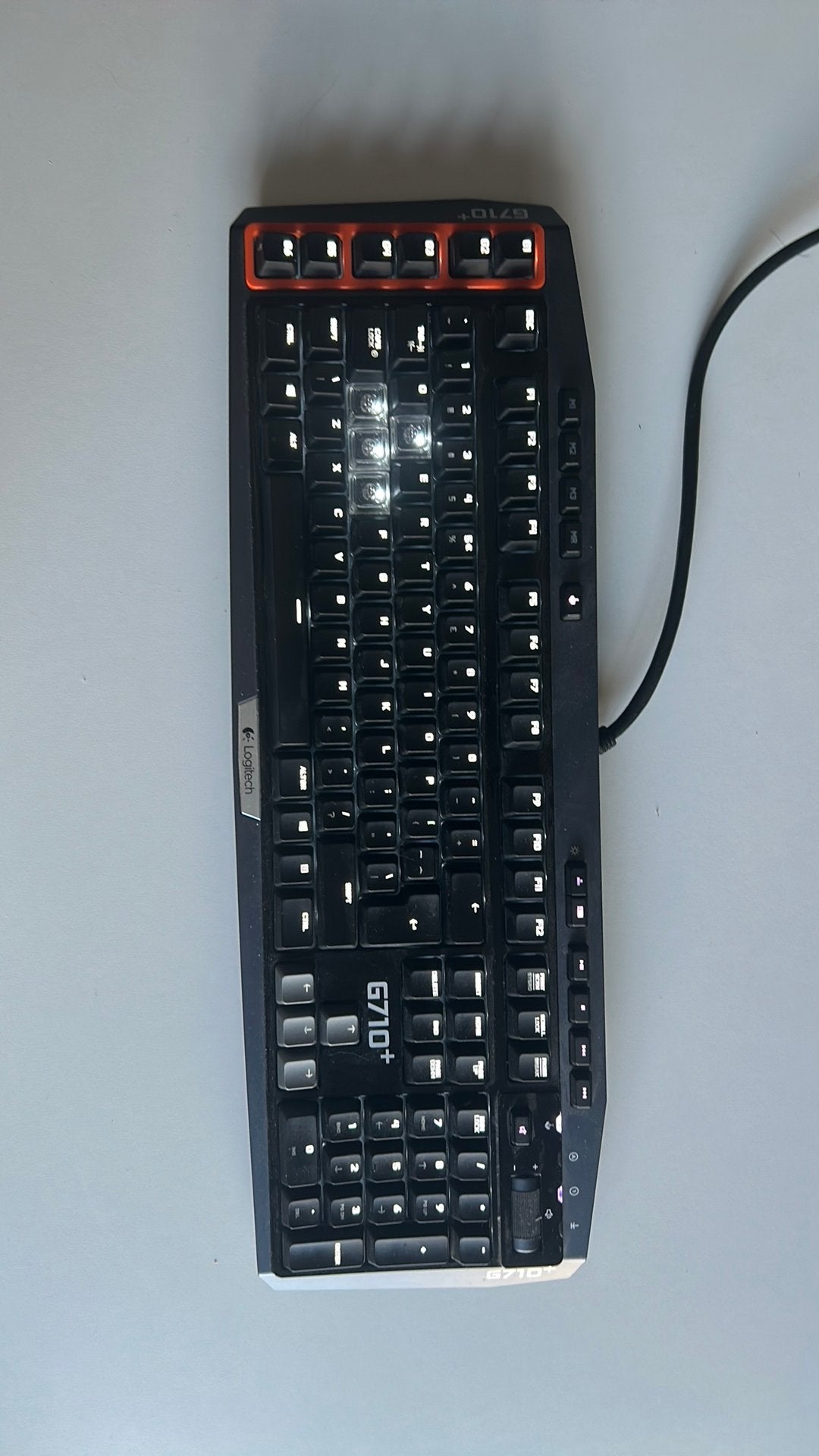Logitech G710+ Gaming keybord, Computers en Software, Toetsenborden, Ophalen, Zo goed als nieuw