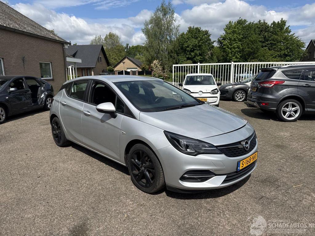 Opel Astra 1.2 Business Edition REST BPM €300,-!, Auto diversen, Schadeauto's, 1199 cc, Zilver of Grijs, Benzine, Hatchback