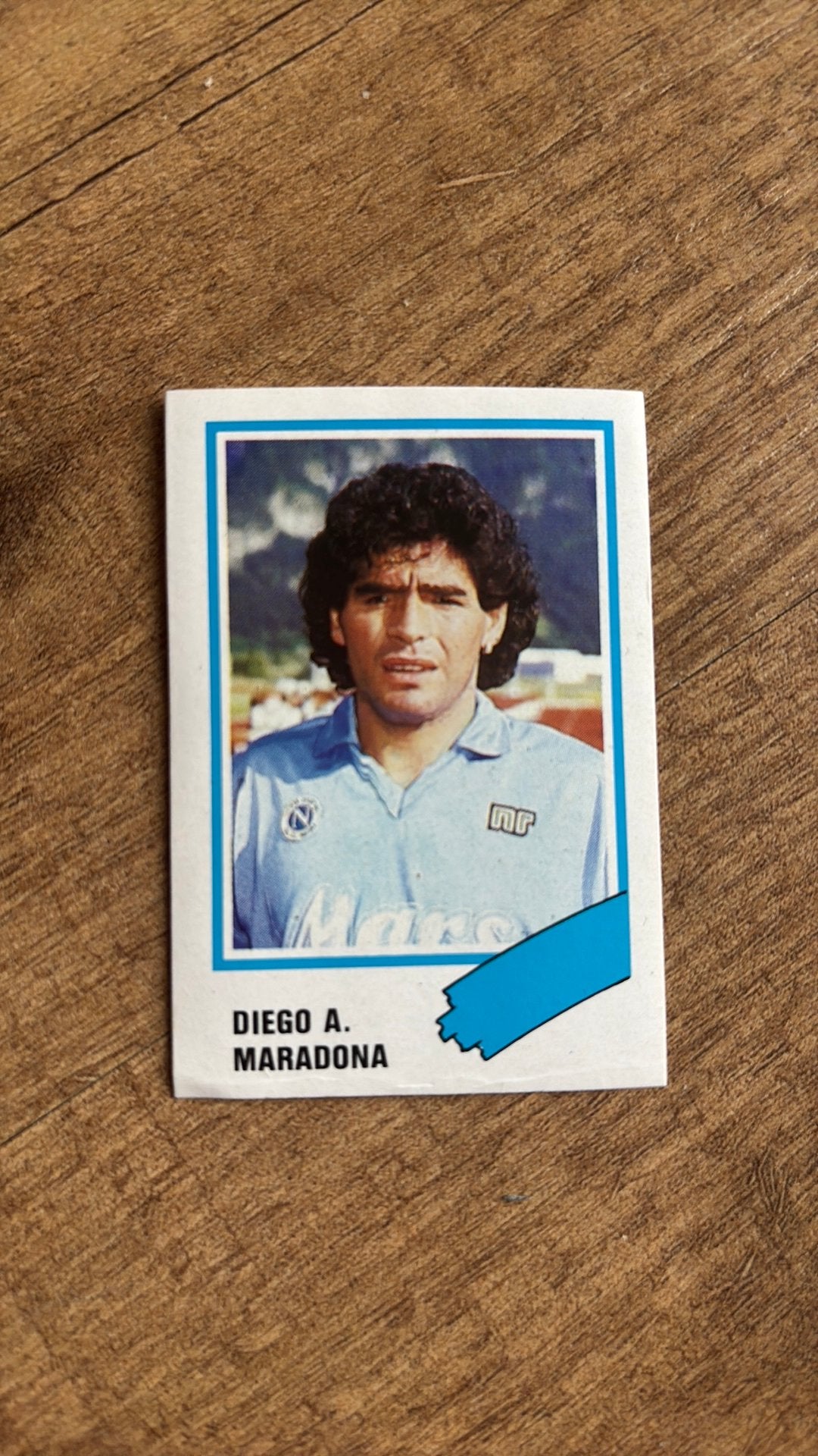 Voetbalplaatje Euroflash 1989 maradona, Verzamelen, Sportartikelen en Voetbal, Ophalen of Verzenden, Zo goed als nieuw, Buitenlandse clubs