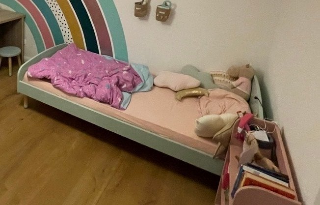 Flexa bed - gedemonteerd, Gebruikt, 90 cm, Ophalen of Verzenden, 200 cm